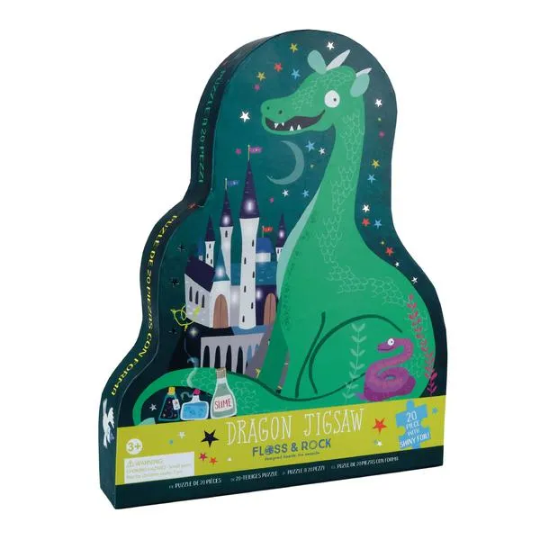 20 Piece Dragon Shaped Jigsaw