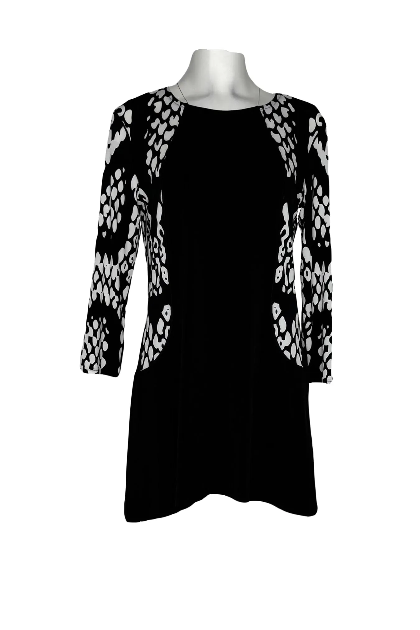 3/4 sleeve single layer curve tunic