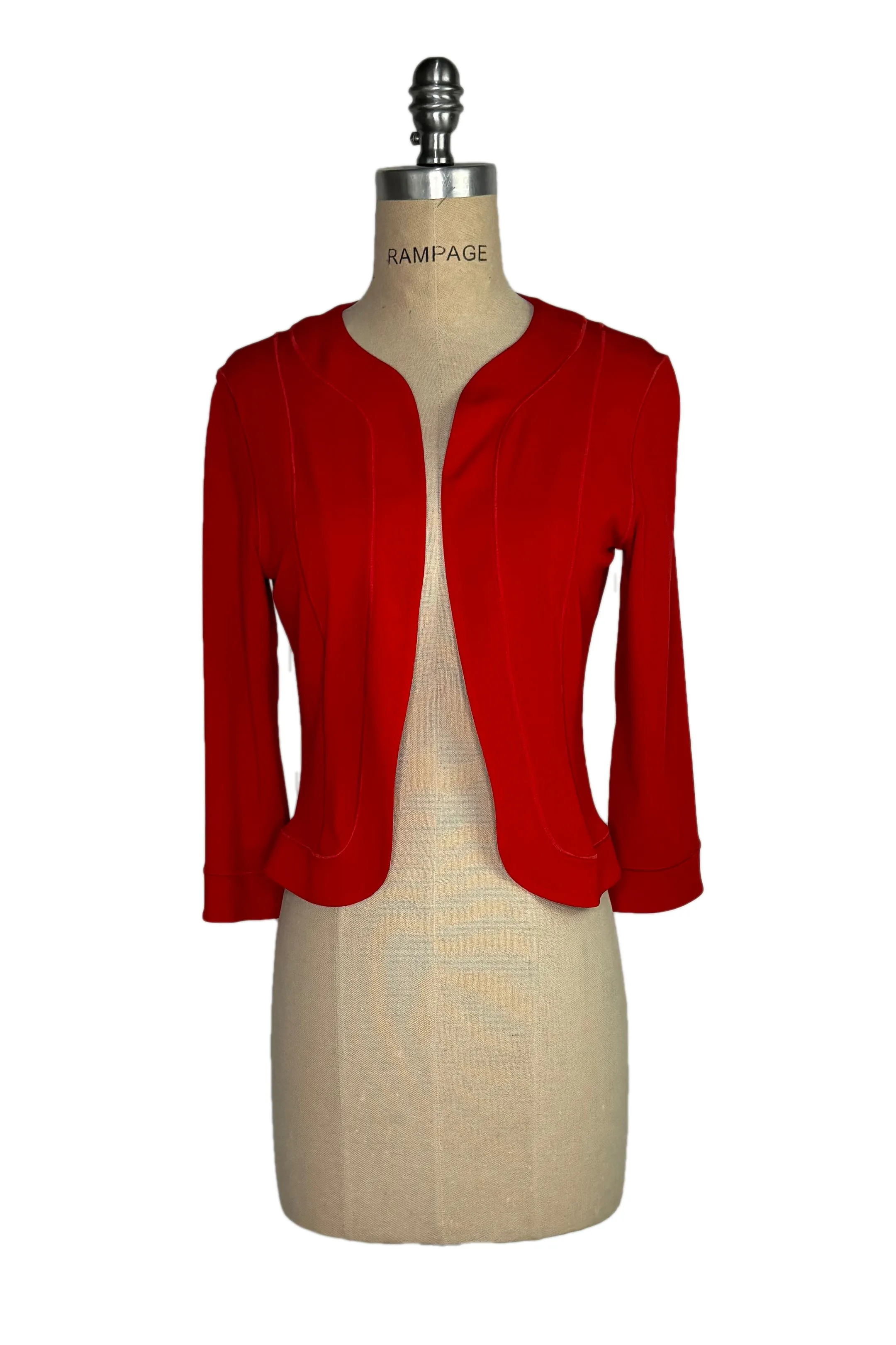 Banded short lined jacket