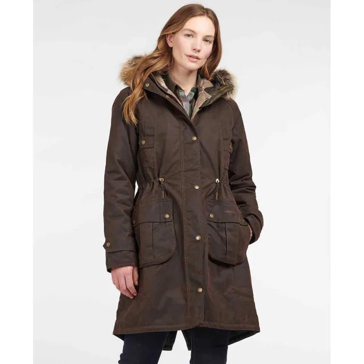 Barbour Ladies Hartwith Wax Jacket - Rustic-Classic