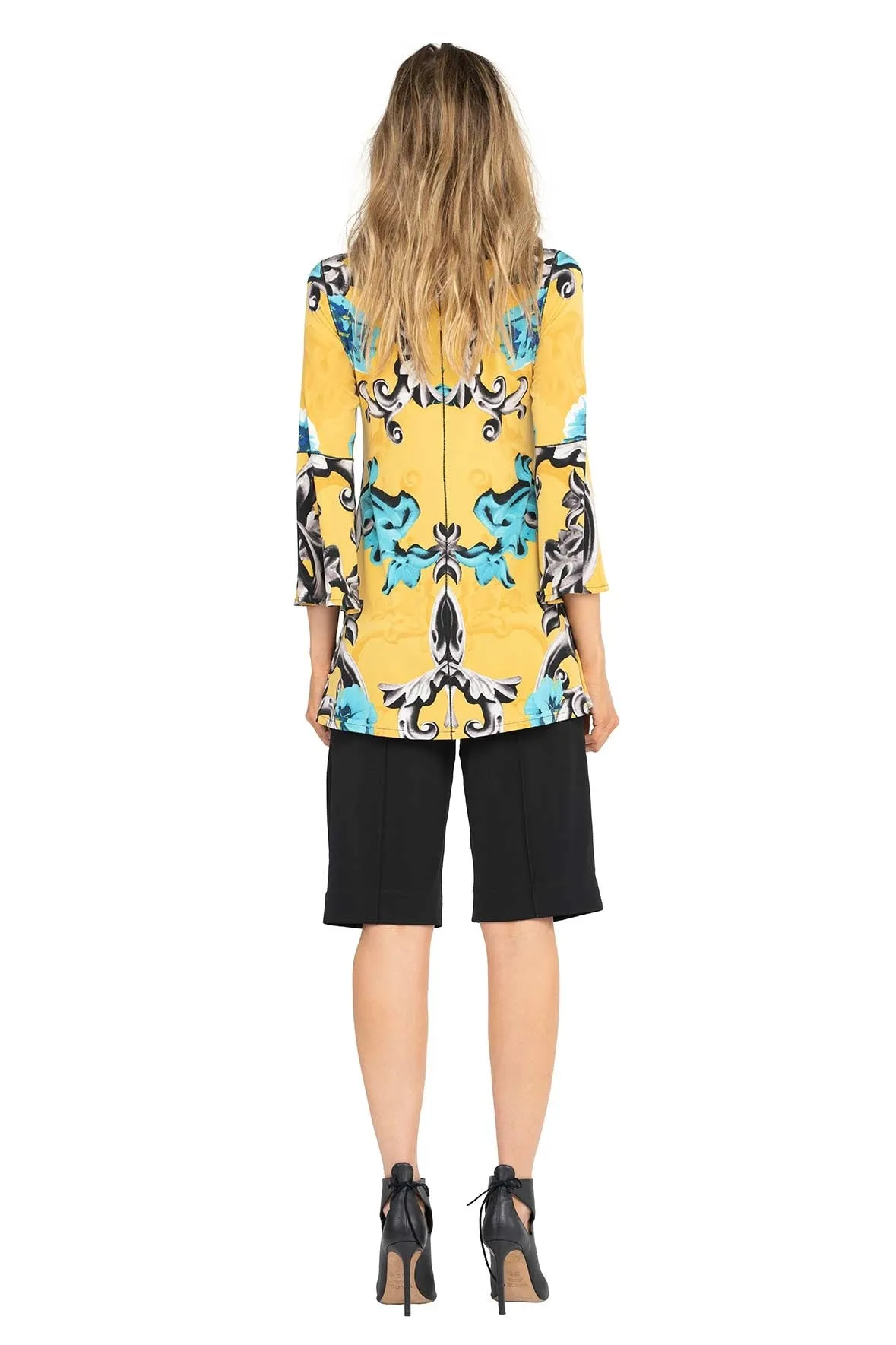 Bateau Neck Bell SLV Tunic