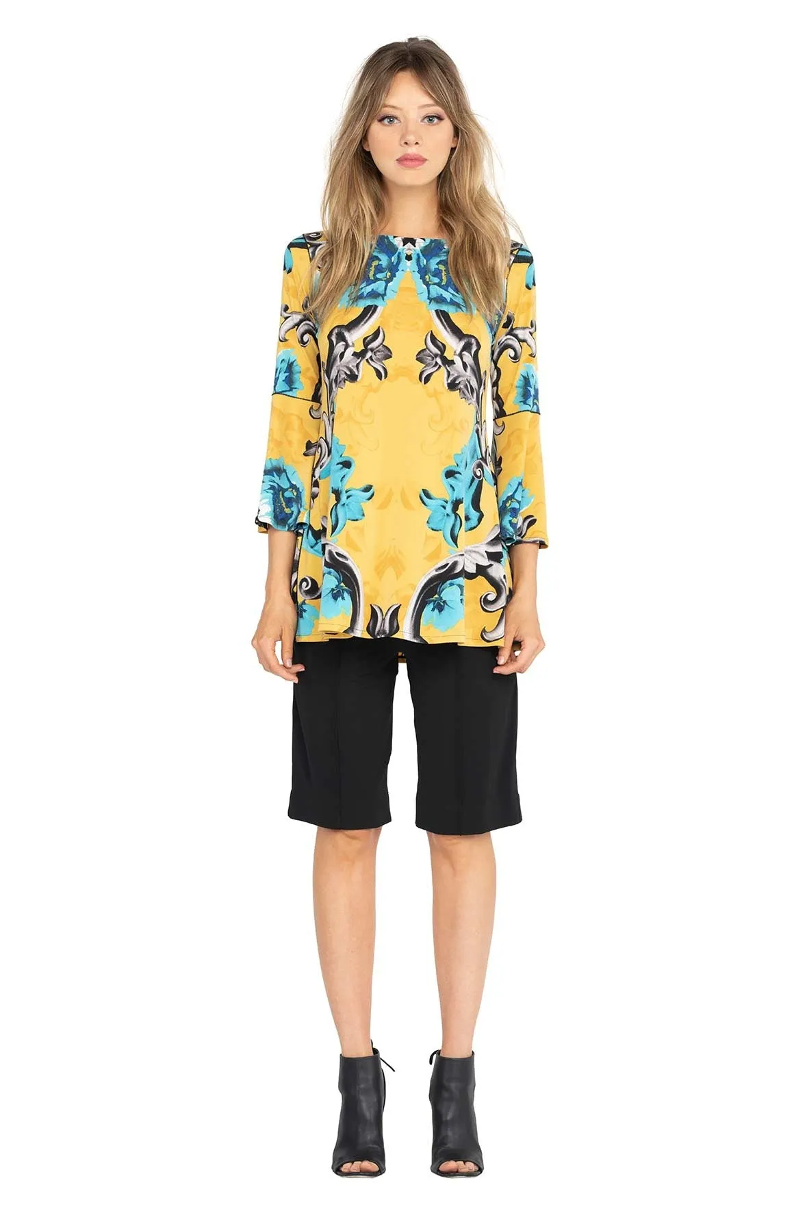 Bateau Neck Bell SLV Tunic