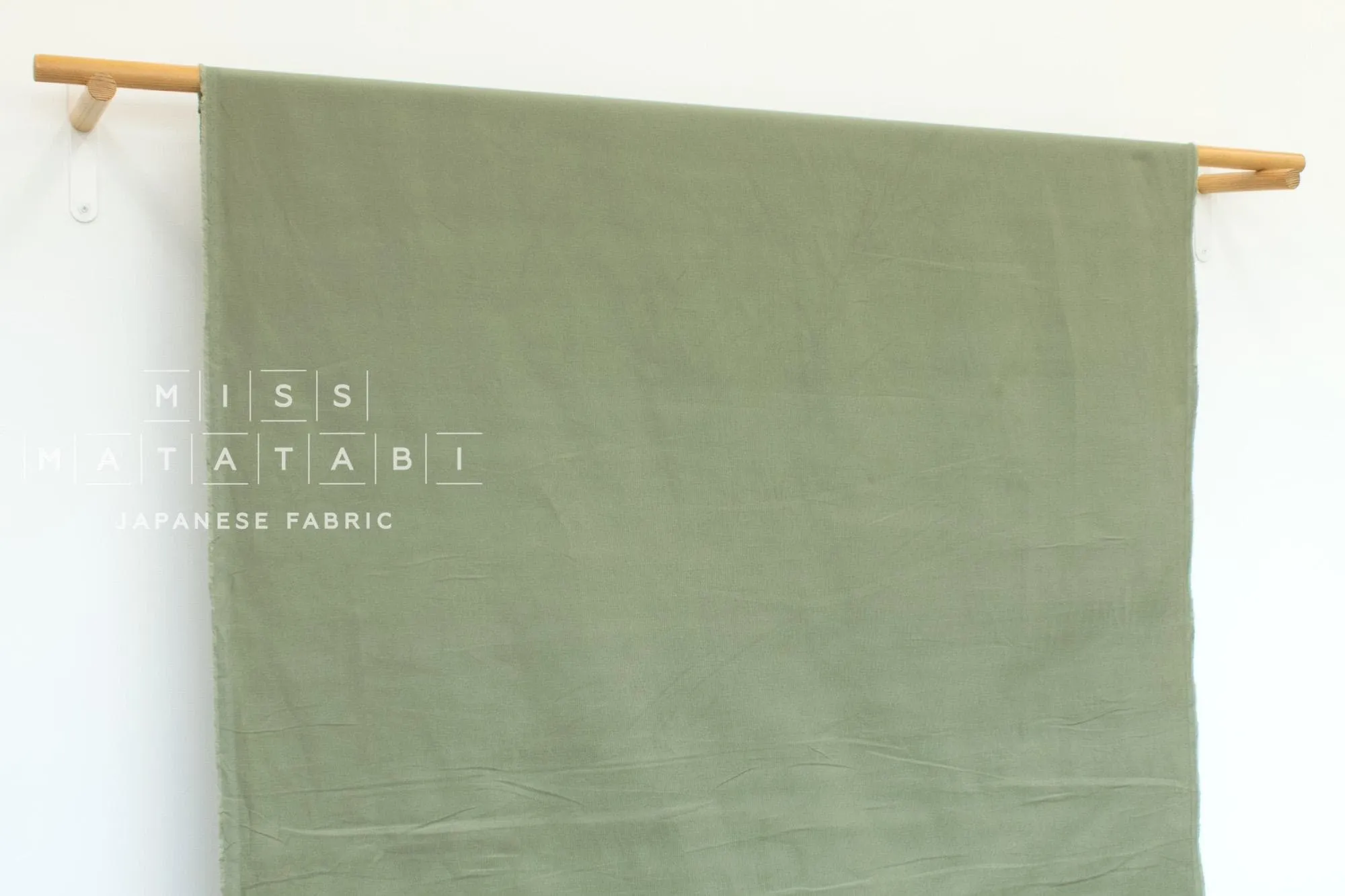 Corduroy Solids - sage green