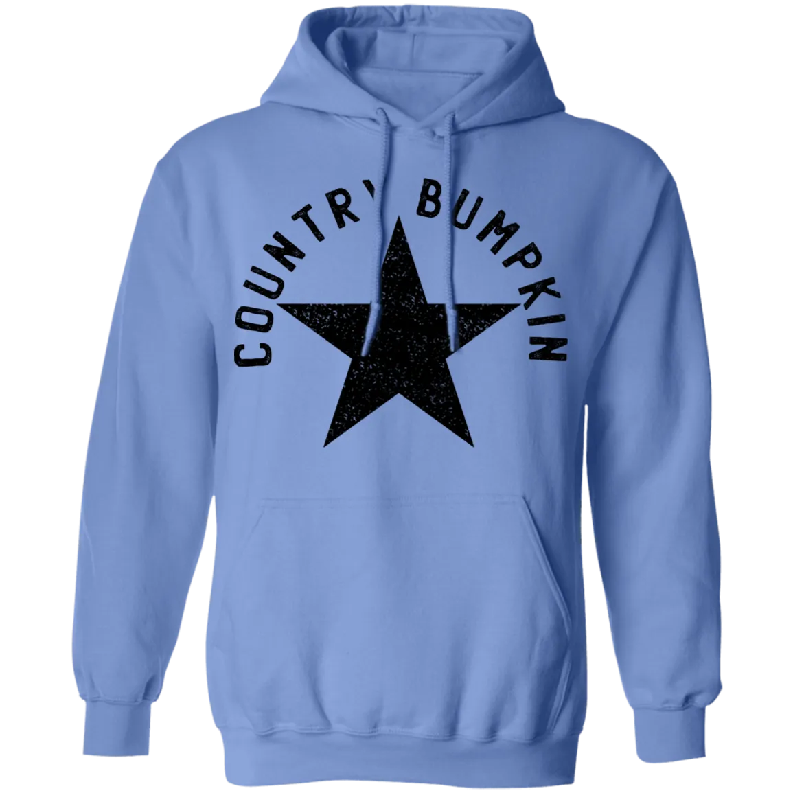 Country Bumpkin Distressed Star Pullover Hoodie