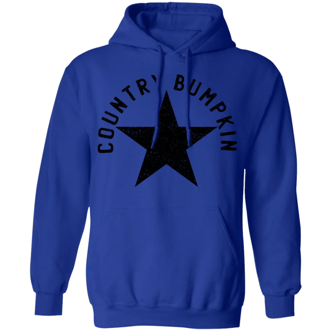 Country Bumpkin Distressed Star Pullover Hoodie