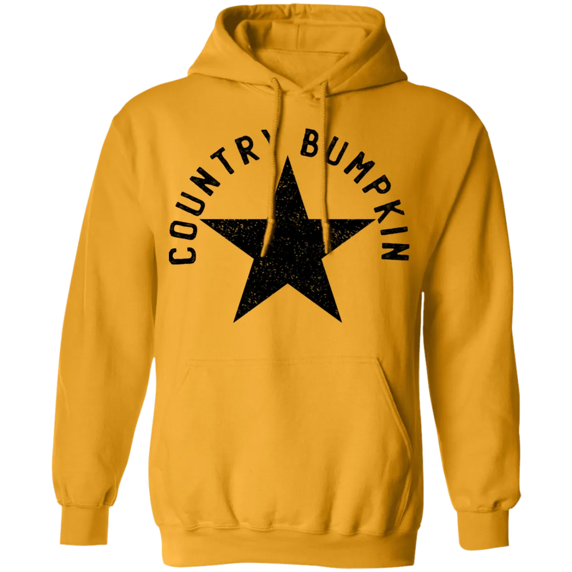 Country Bumpkin Distressed Star Pullover Hoodie