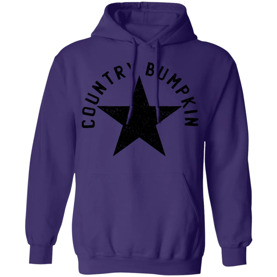Country Bumpkin Distressed Star Pullover Hoodie