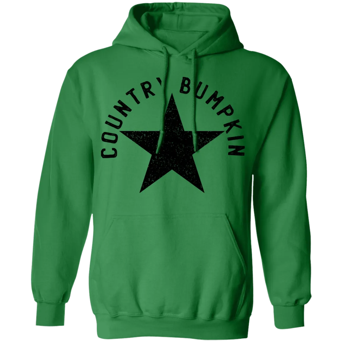 Country Bumpkin Distressed Star Pullover Hoodie