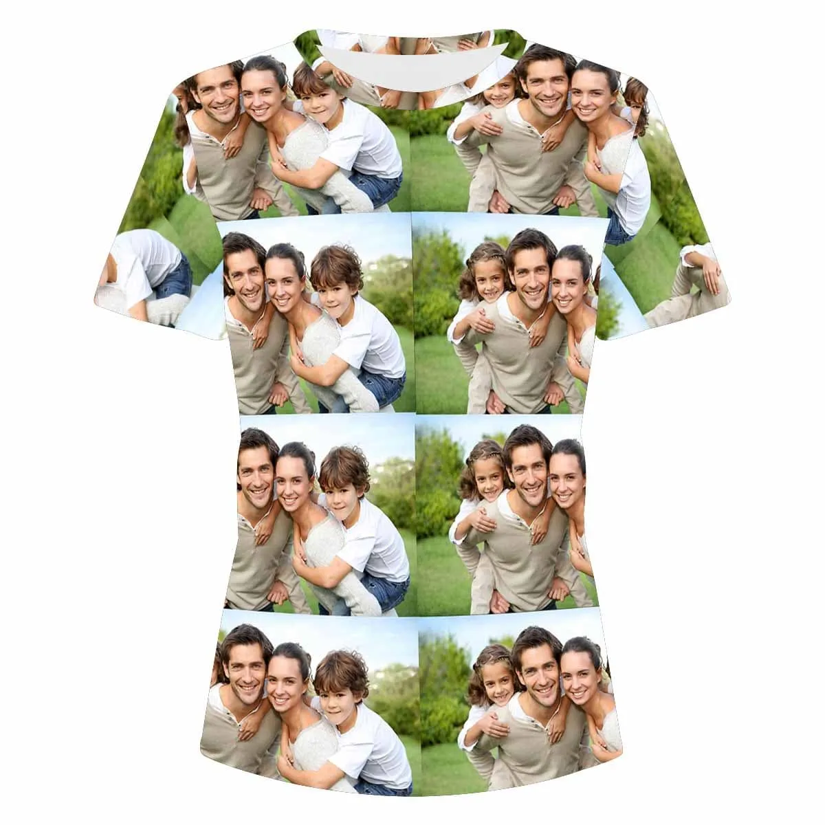 Custom Photo Love Women's T-shirt