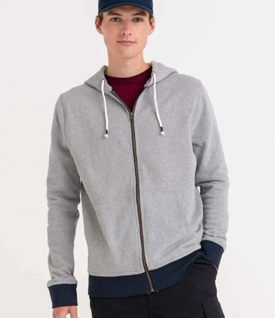 Ecologie Unisex Okavango Sustainable Zoodie | Heather Grey/Navy