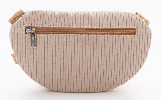 EMENTA SB - FREI SIGNATURE CORDUROY BAG - OFF WHITE