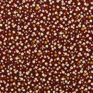 Floral Pinwale Corduroy in B - KOKKA