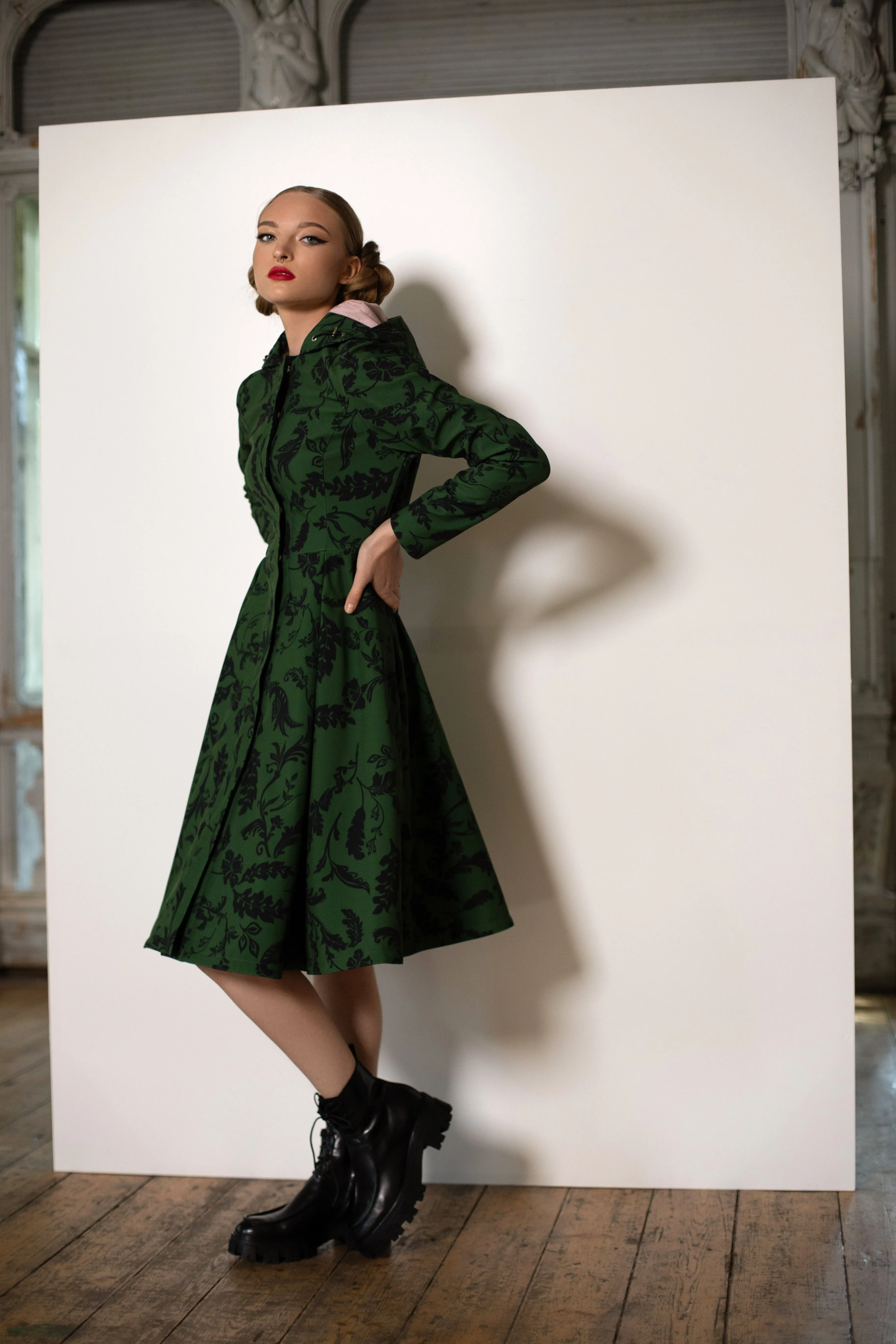 'Forest Flower' coat in size 1XL (with imperfection)
