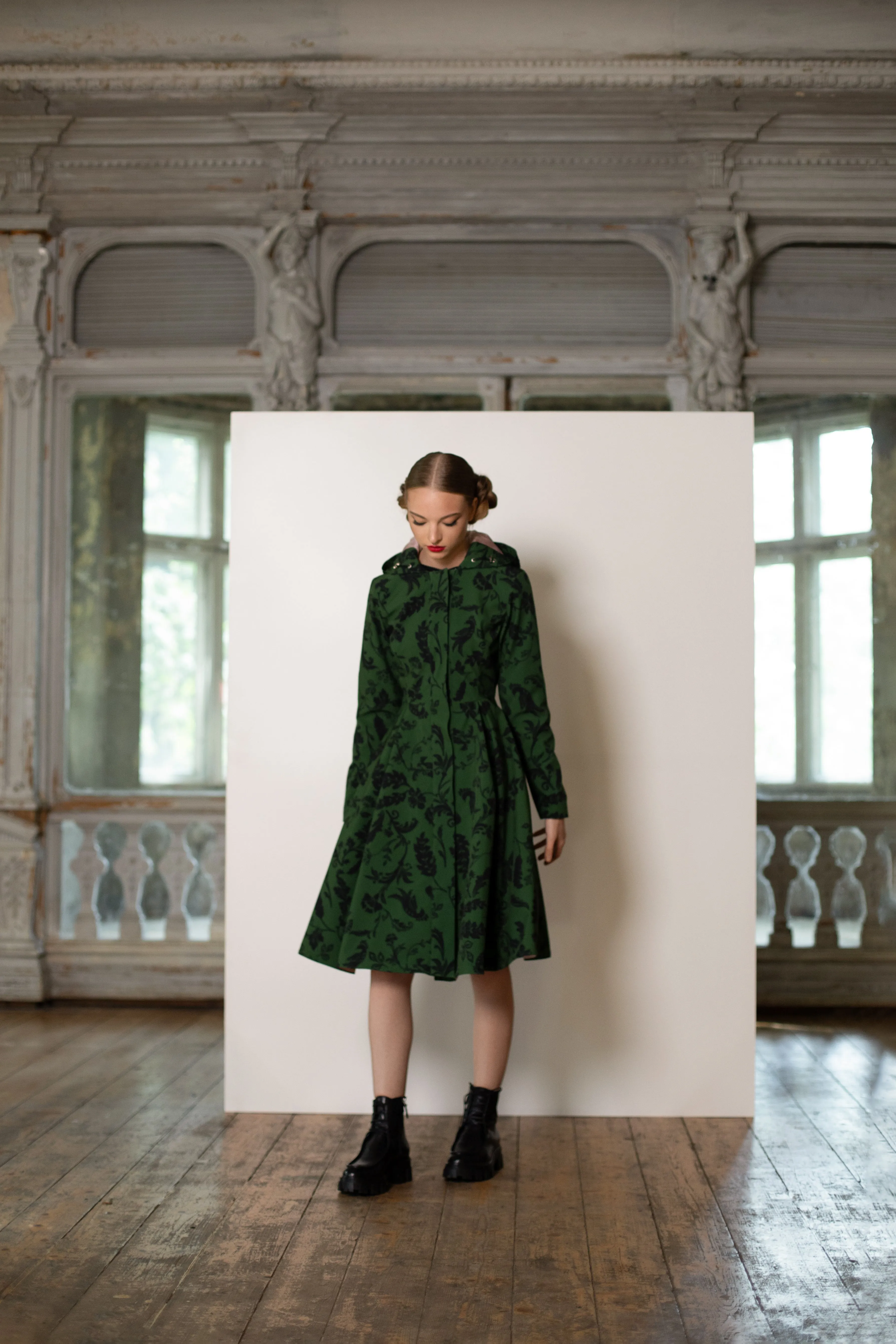 'Forest Flower' coat in size 1XL (with imperfection)