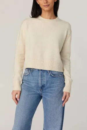 French Connection Kesia Crew Neck Cropped Jumper
