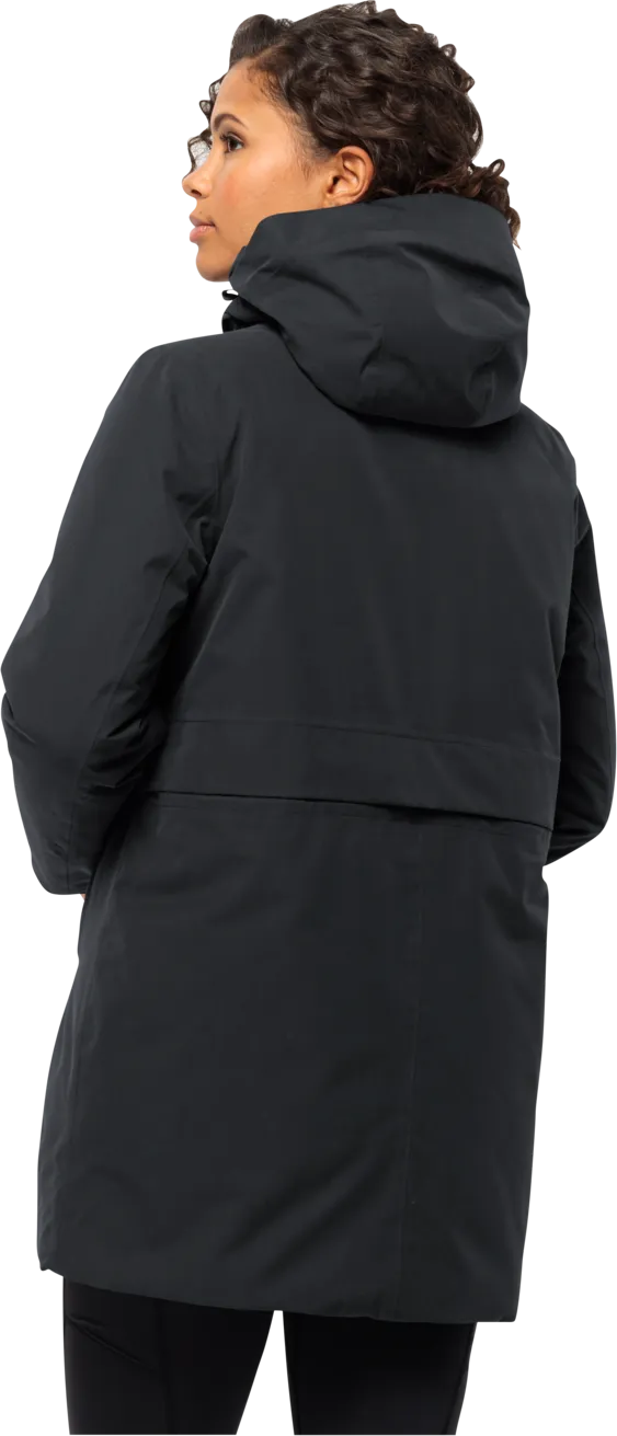 Jack Wolfskin Women&#x27;s Salier Coat Phantom | Buy Jack Wolfskin Women&#x27;s Salier Coat Phantom here | Outnorth