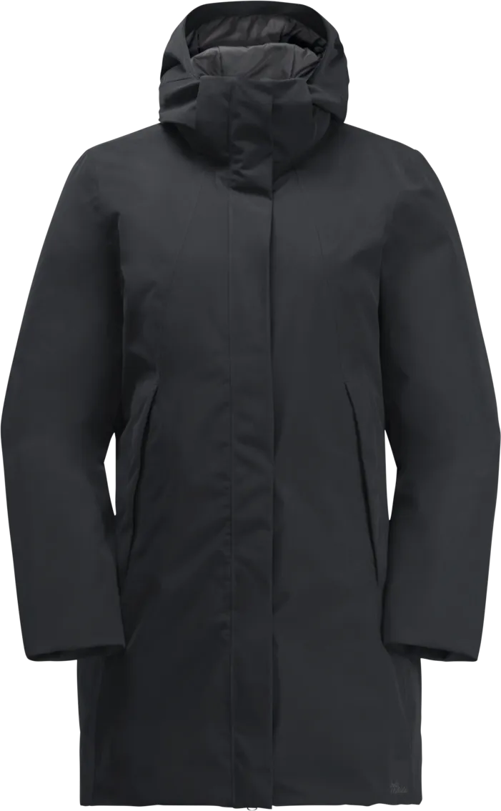 Jack Wolfskin Women&#x27;s Salier Coat Phantom | Buy Jack Wolfskin Women&#x27;s Salier Coat Phantom here | Outnorth