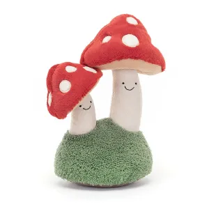 Jellycat Soft Toy Amuseable Pair Of Toadstools