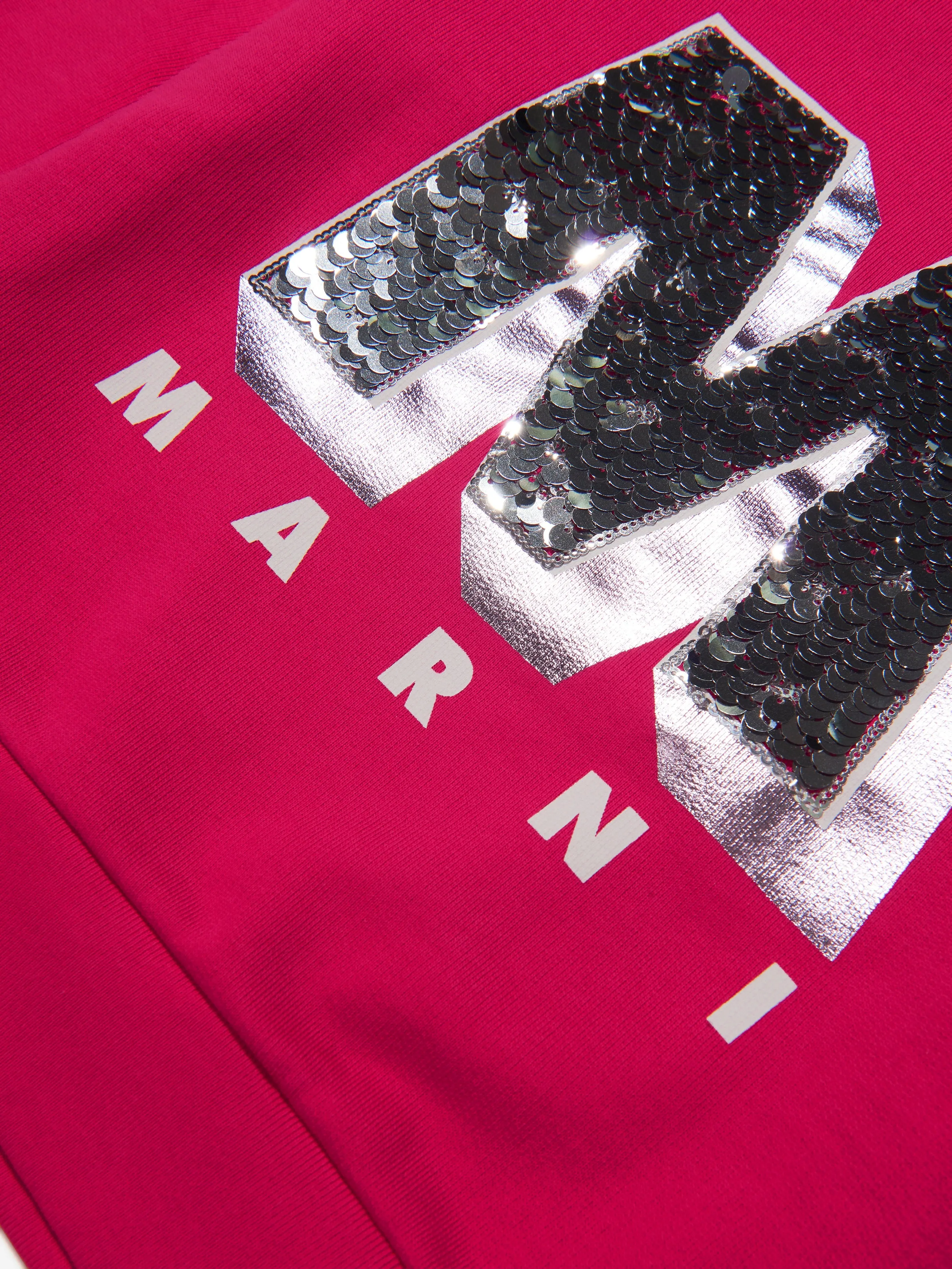 MARNI Girls Large Logo Sweatshirt
