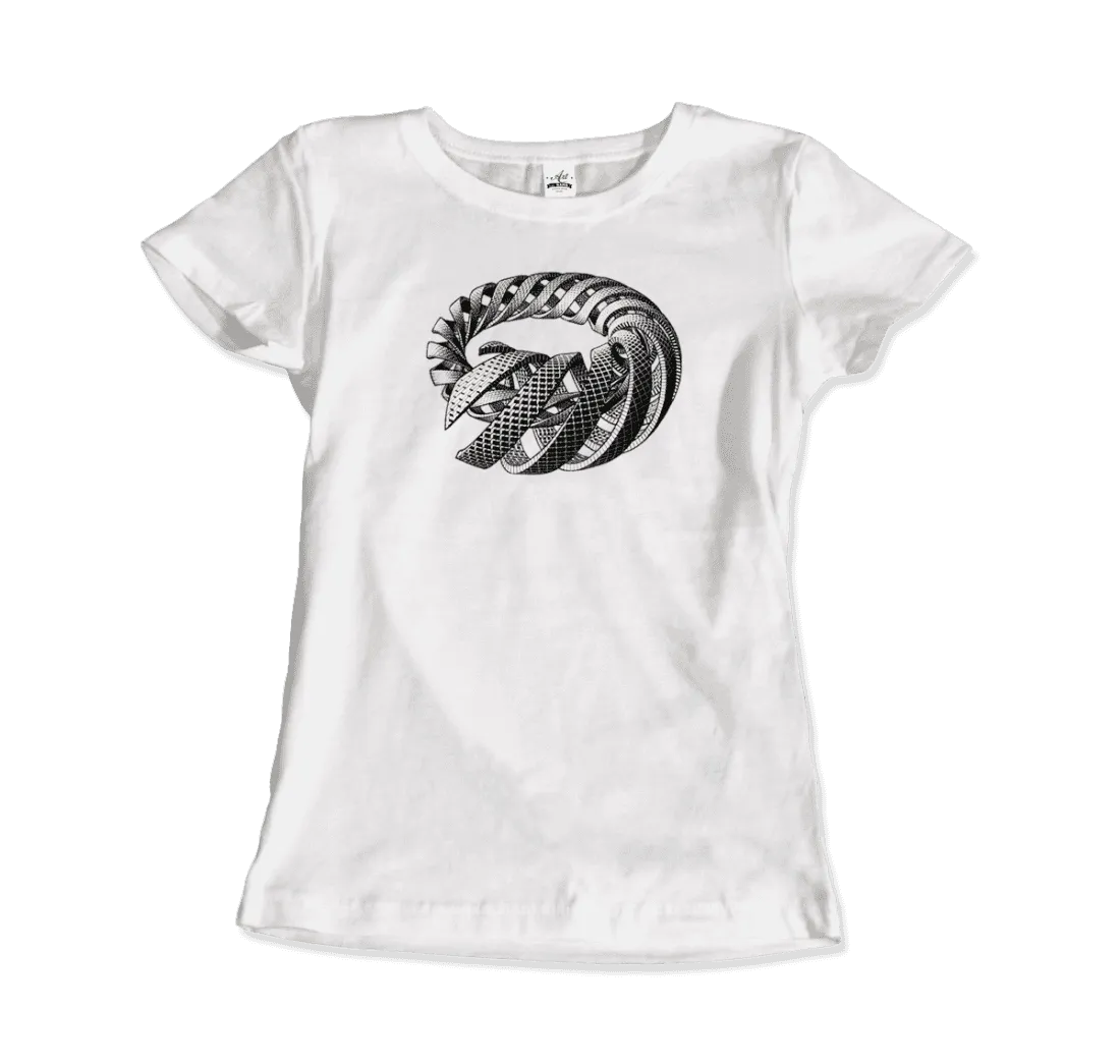 MC Escher Spirals Art T-Shirt by Art-O-Rama Shop