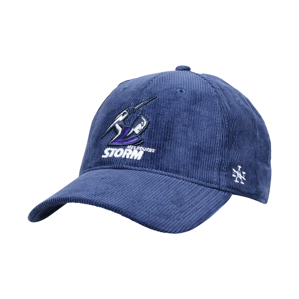 MELBOURNE STORM NRL CORDUROY SLOUCH CAP