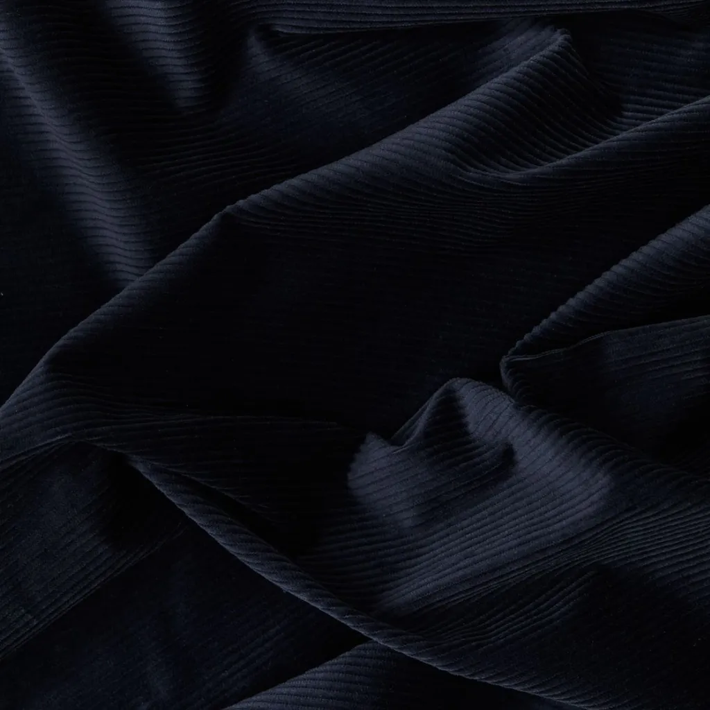 MIND THE MAKER • Organic Cotton Kora Corduroy Fabric • Indigo Night