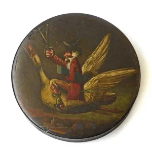 "Scissorman" fairytale box. 19th century and probably by Stobwasser.
