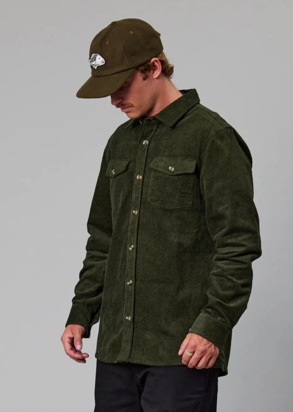 Ripple Shirt Pineneedle