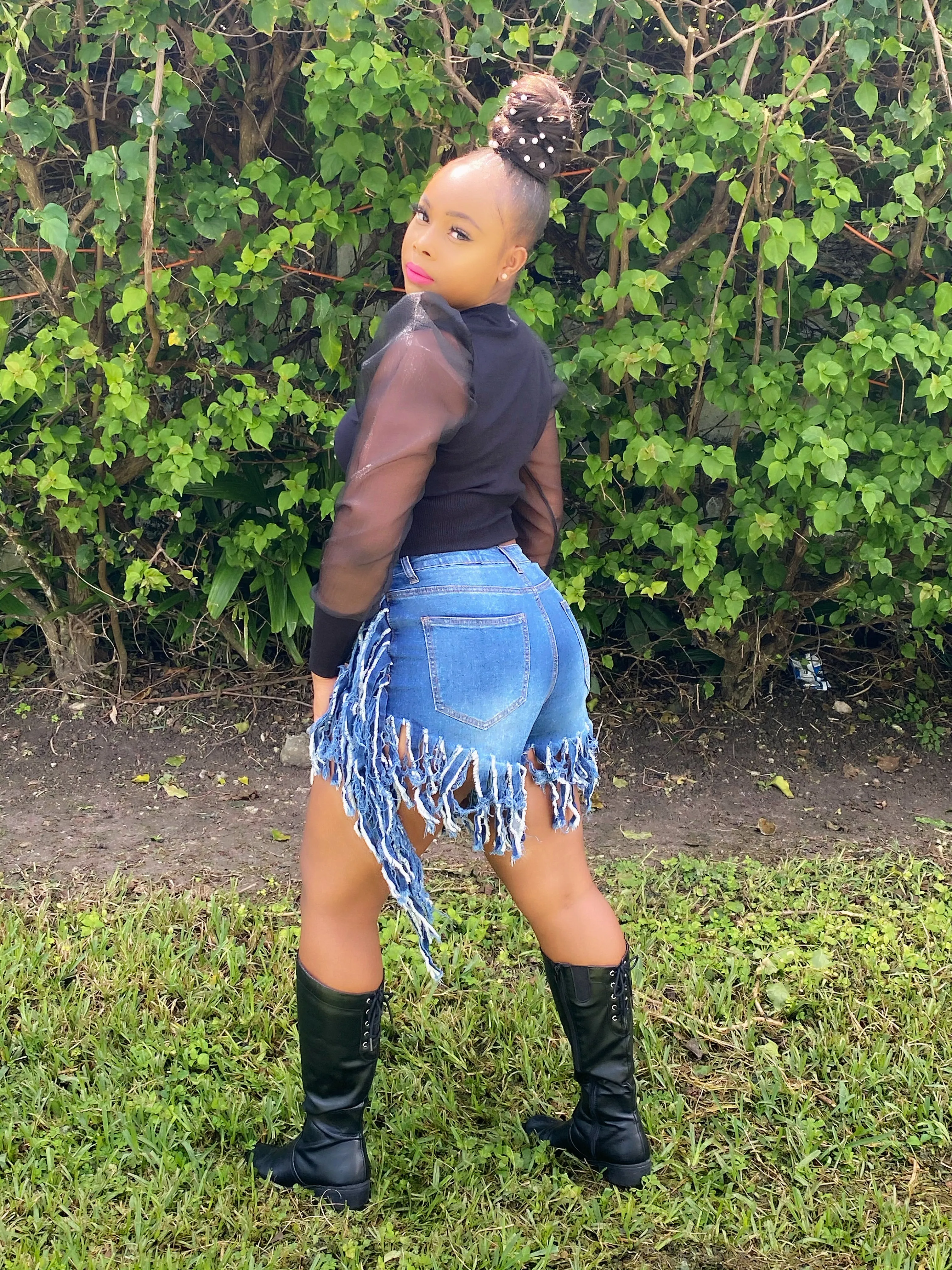 Rockstar Fringe Shorts