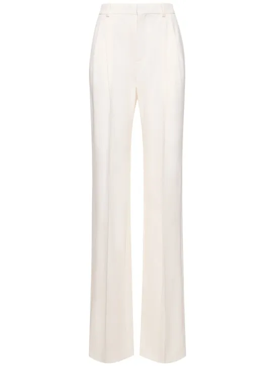 Saint Laurent   Wool wide pants 