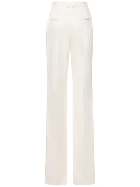 Saint Laurent   Wool wide pants 