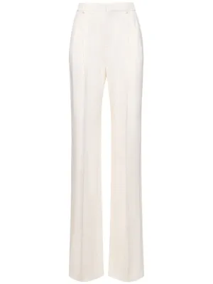 Saint Laurent   Wool wide pants 