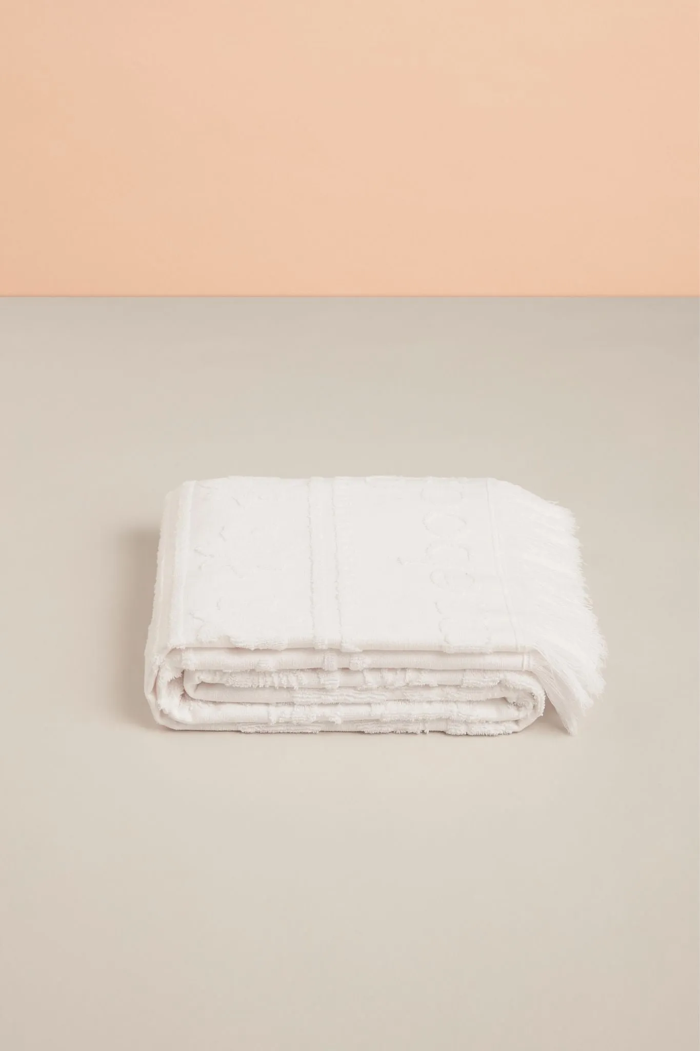 Signature Beach Towel - White