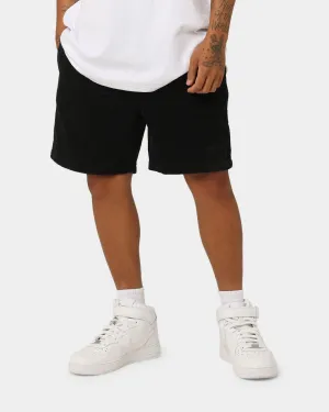 Stussy Wide Wale Corduroy Beach Shorts Black/Black