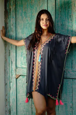 Suki Embroidered Summer Festival Cover Up, Dress