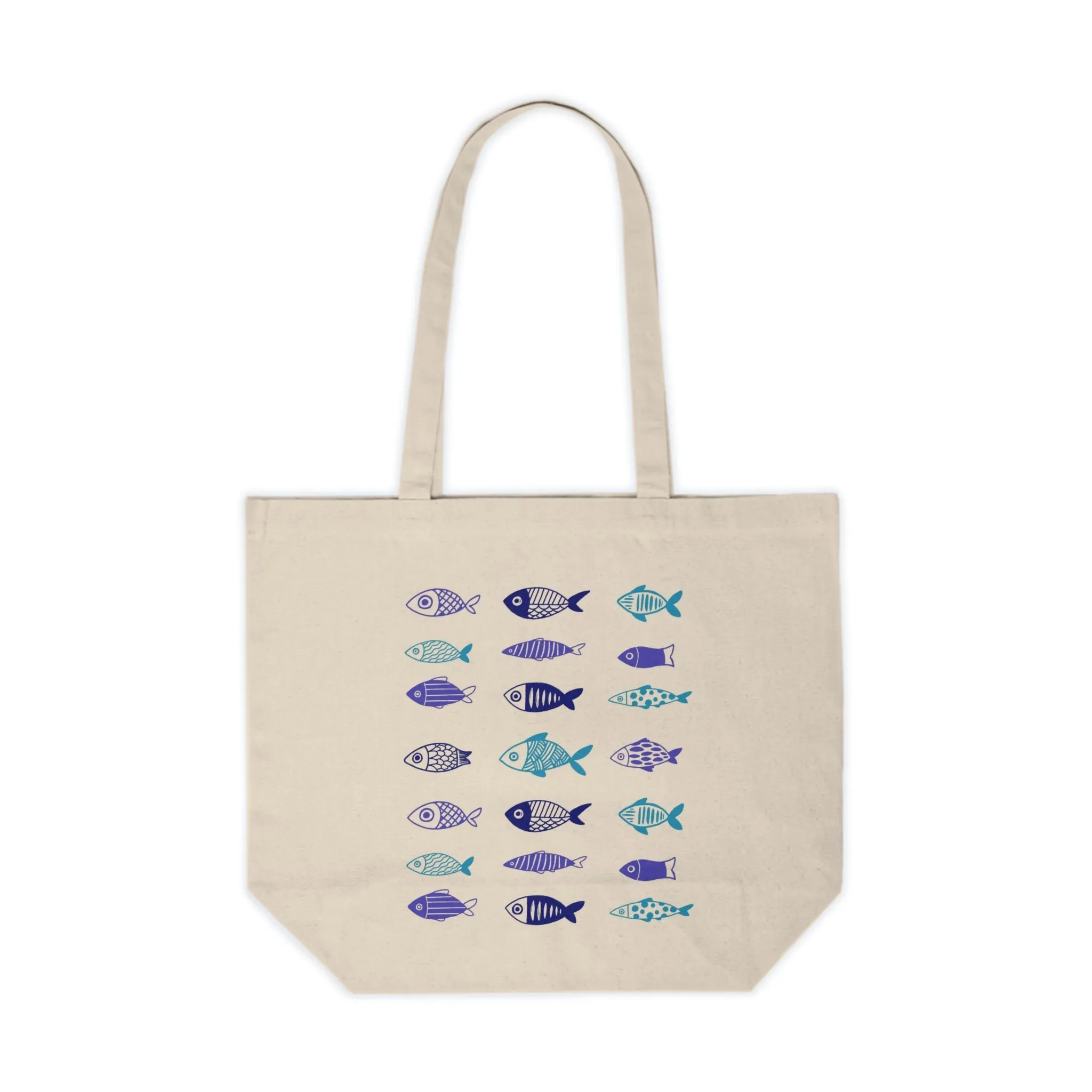 The Blue Fish Tote Bag