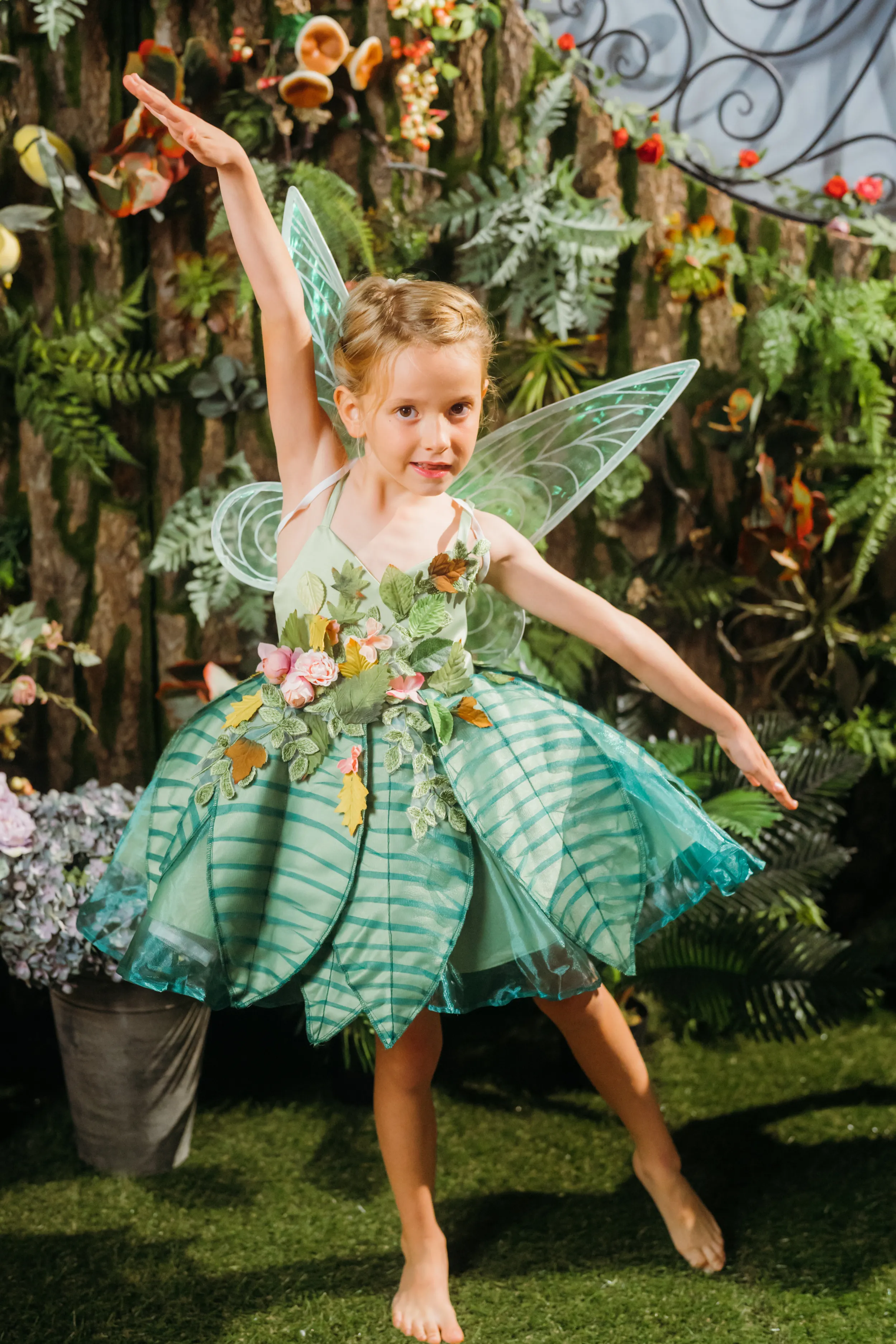 Tinkerbell Pixie Forest Fairy Dress