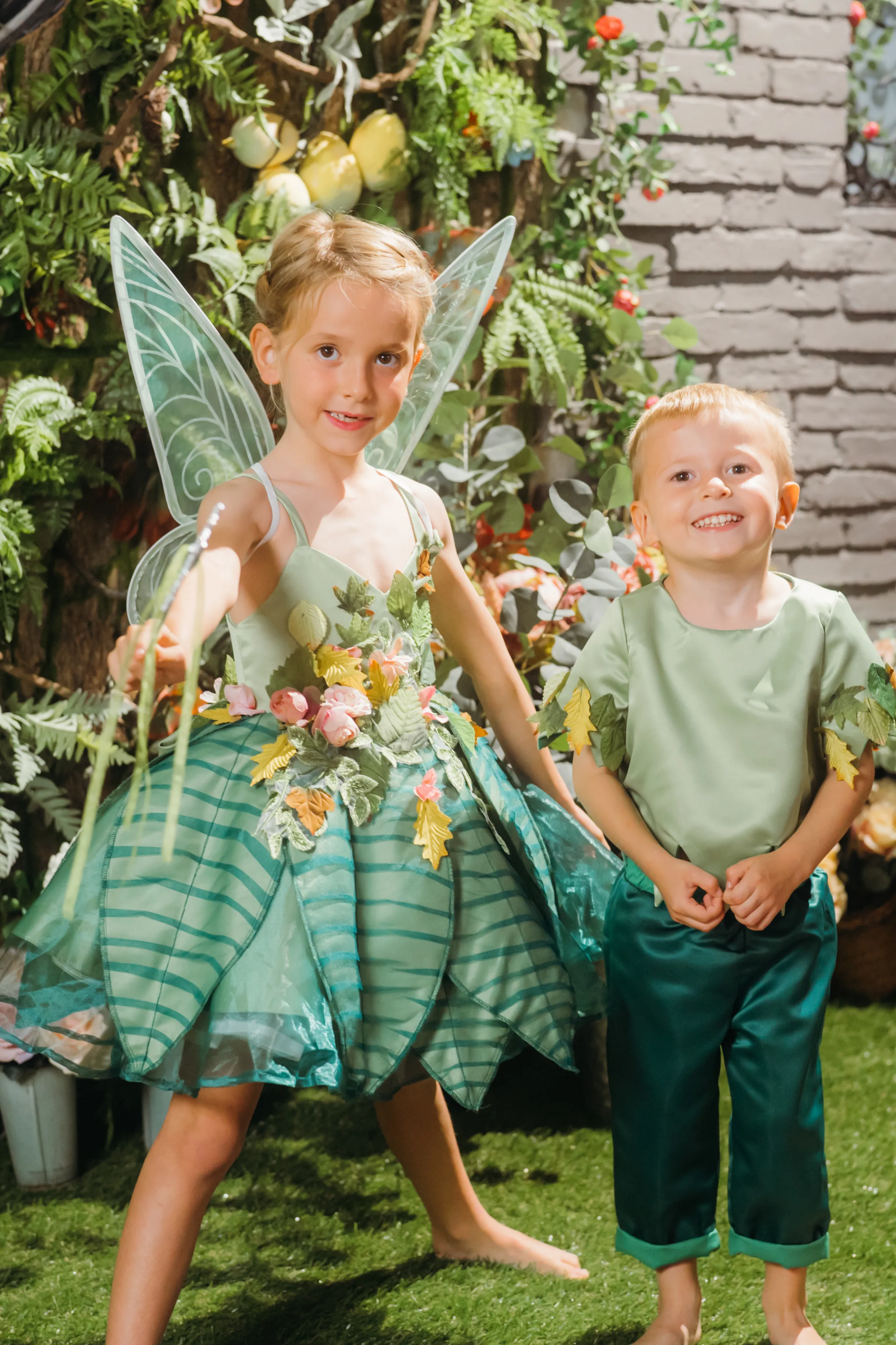 Tinkerbell Pixie Forest Fairy Dress