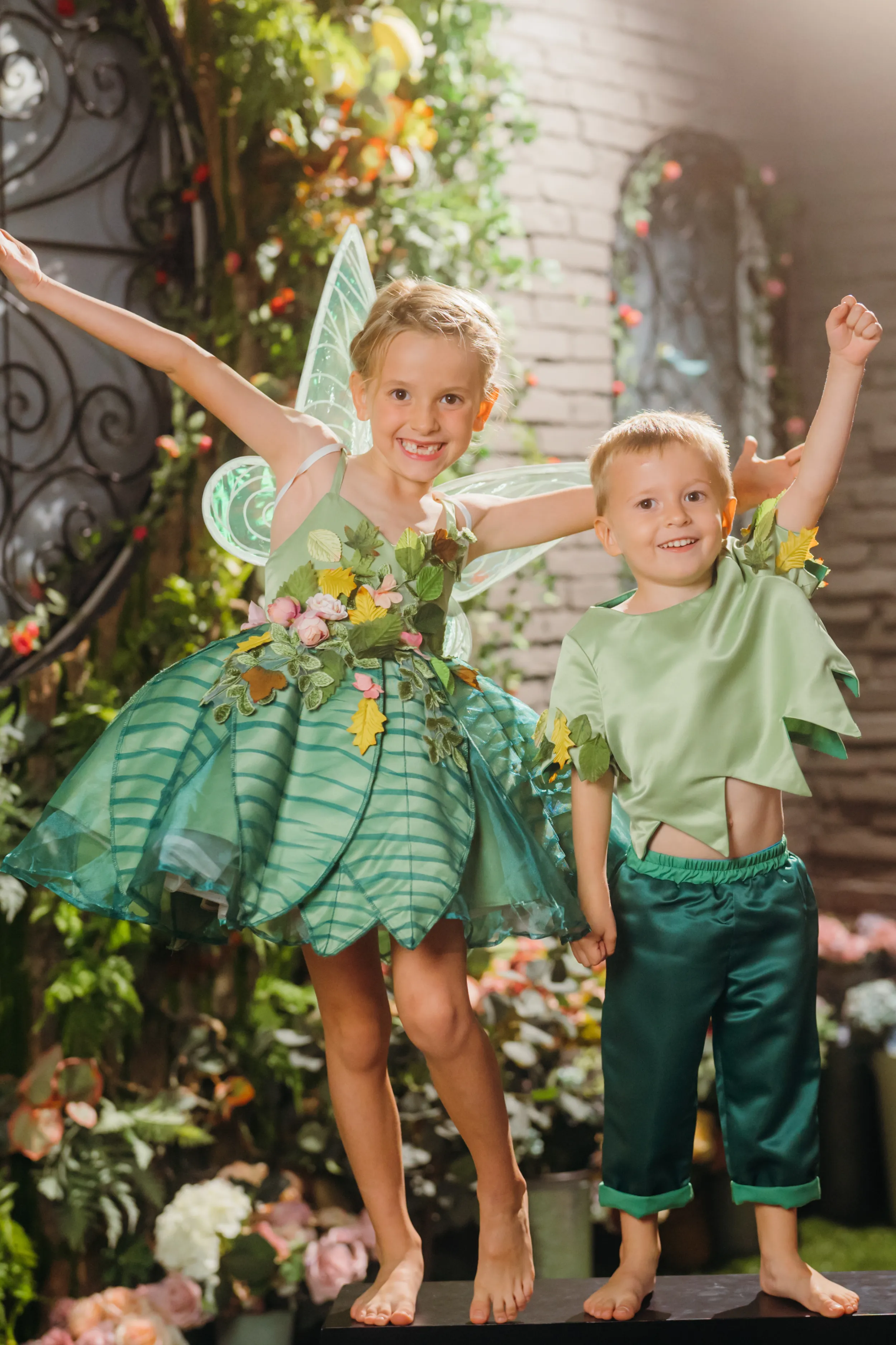 Tinkerbell Pixie Forest Fairy Dress