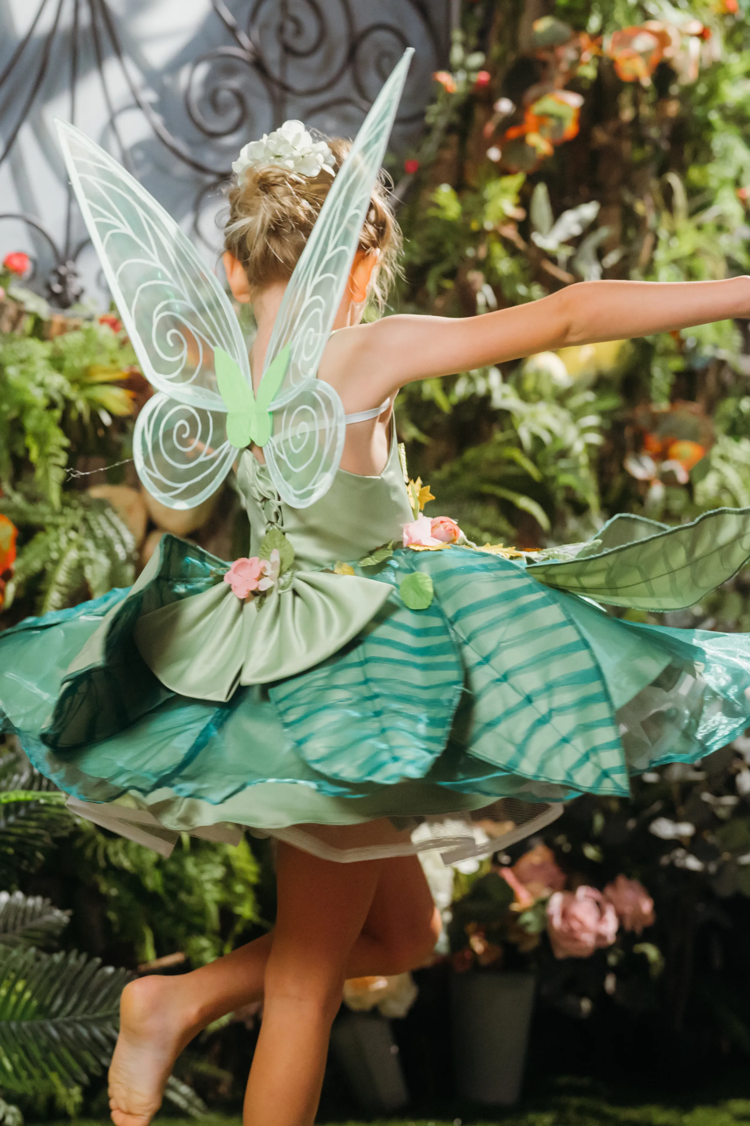 Tinkerbell Pixie Forest Fairy Dress