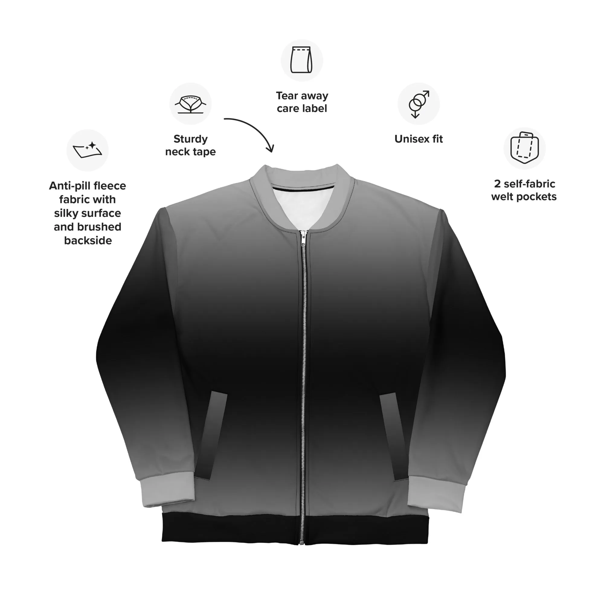 Unisex Bomber Jacket