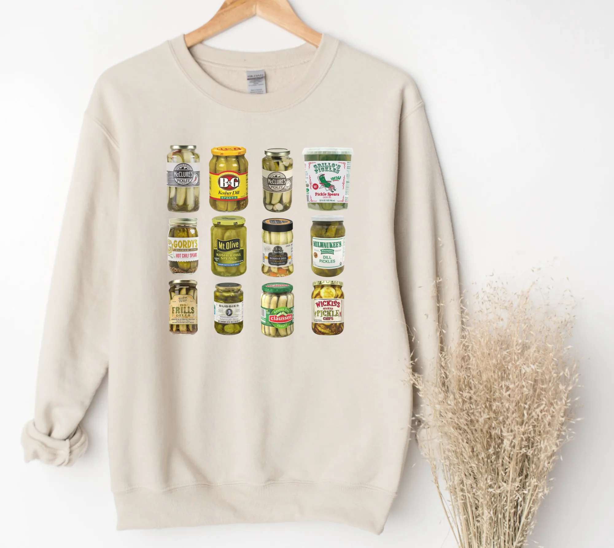 Vintage Pickle Sweatshirt | Pickle Jar Sweatshirt