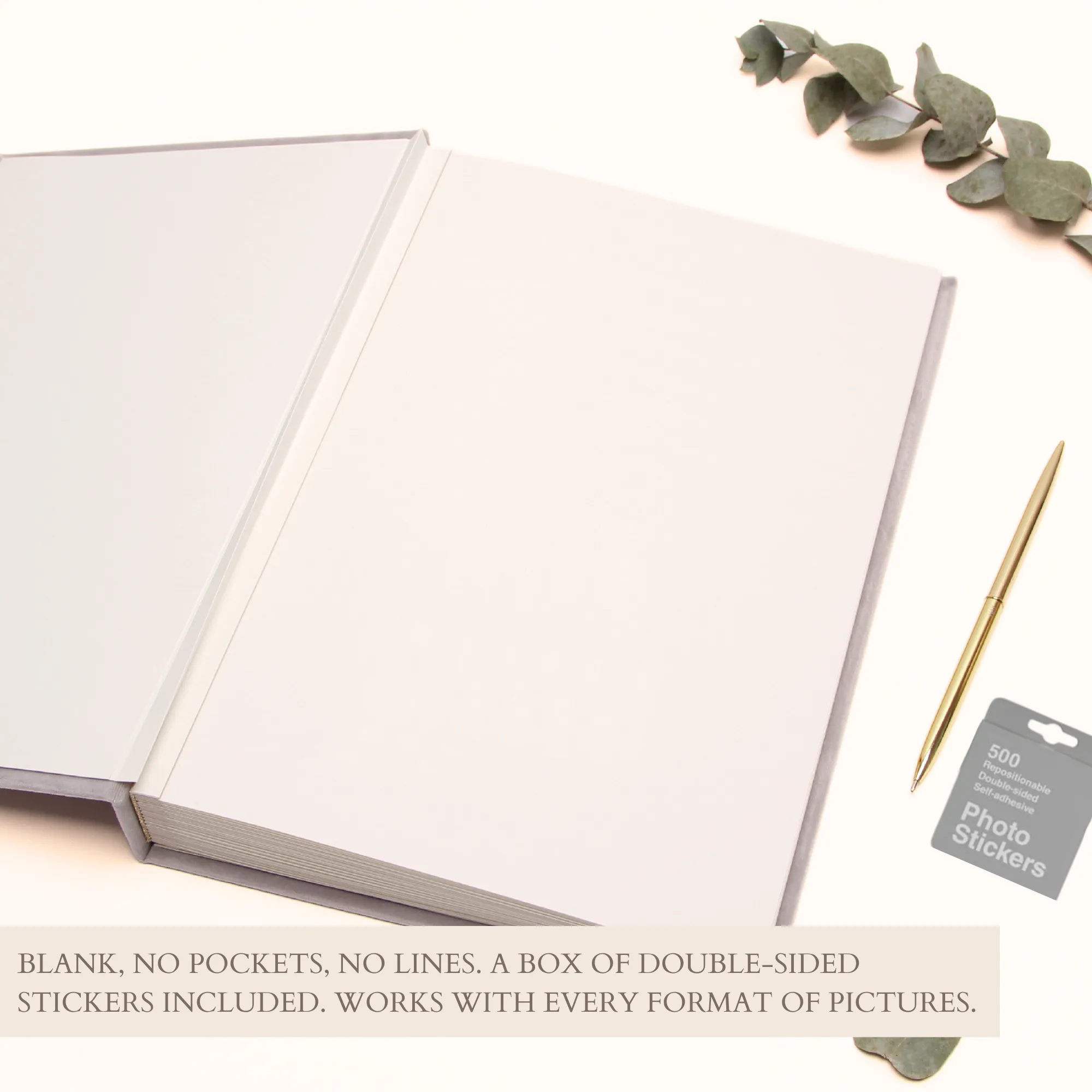 White   Gray Velour | Guest Book