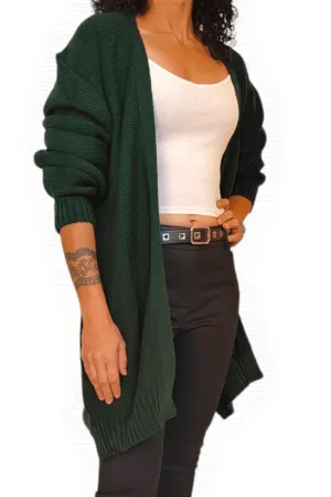 Women AE New Cardigan - Olive Green