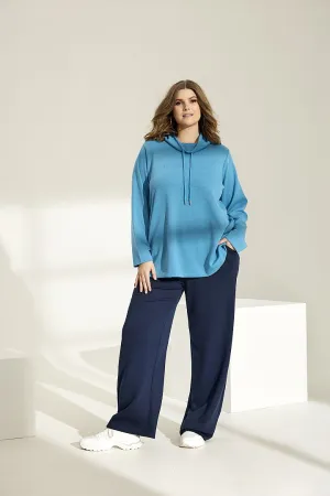 Zhenzi Mya 377 Pullover Lichtblauw