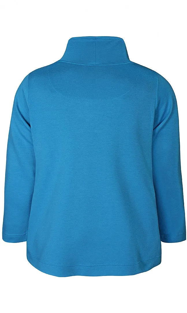 Zhenzi Mya 377 Pullover Lichtblauw