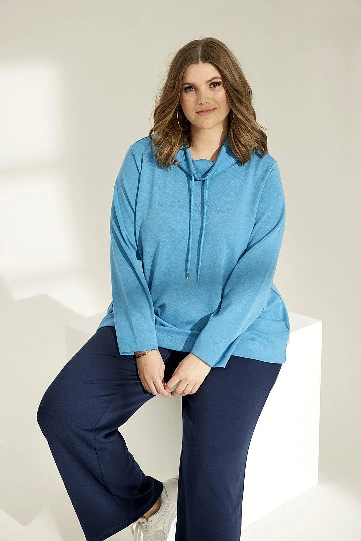 Zhenzi Mya 377 Pullover Lichtblauw