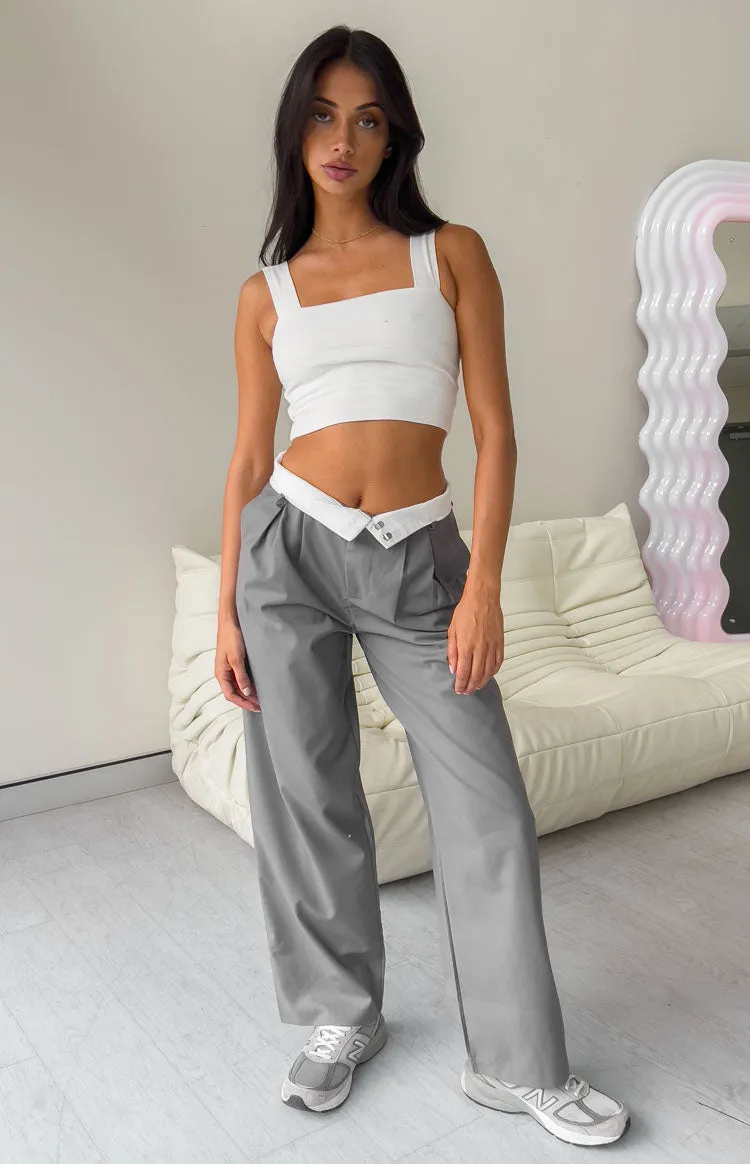 Zion Grey Waist Pant